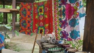 Artisanat local embera