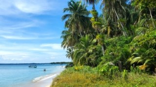 Bocas del Toro, plage de l'Archipel.