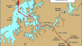 Diagramme Canal de Panama
