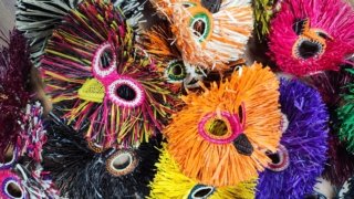 Masque Emberas, artisanat local